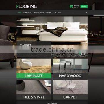 ECommerce Web Design for Flooring Solutions