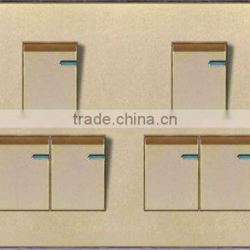 Six Gang One Way Switch Wall Switch