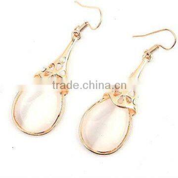 fashion cz drop earrings