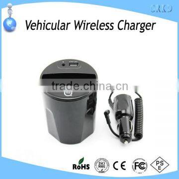 New Product Portable Universal Wireless Car Charger Power Bank photo-3