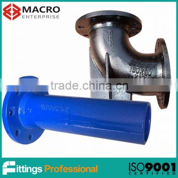 GBT ductile iron pipe fittings flanged