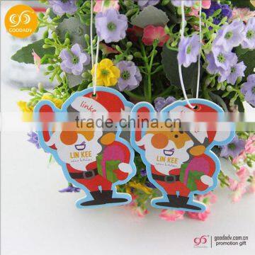 Factory Supply Customized 2016 Christmas Gift car fragrance / car fragrance tree