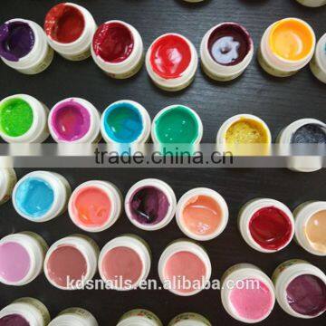 2016 newly products 120 pure color UV Gel free samples to use