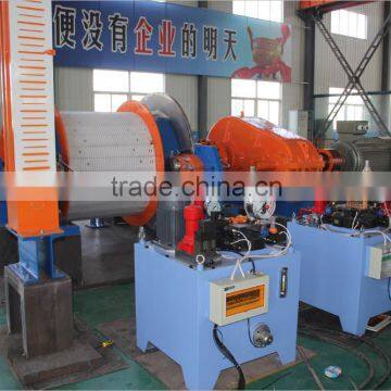 mine shaft elevator hoisting machine