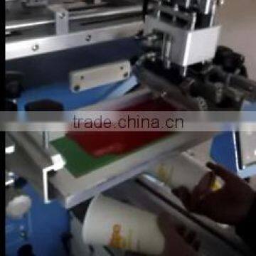 Express Dongguan Multicolor Glass Bottle Tube Cup Silk Screen Printing Machine for Sale photo-3