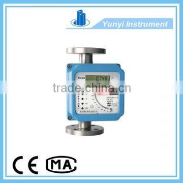 Hot sale LCD metal tube rotameter