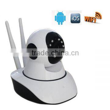 Plug Play two way audio external camera SD card Andriod ISO phone IP wifi intercom camera WPS wireless camera Mic & speaker