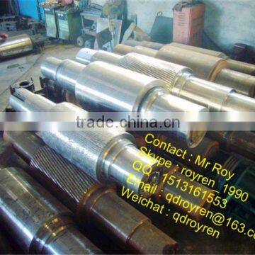High Efficiency Waste tire recycling rubber powder line small tire shredder