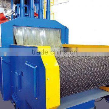 011 chinese easy operated net-cleaning shot blast machine