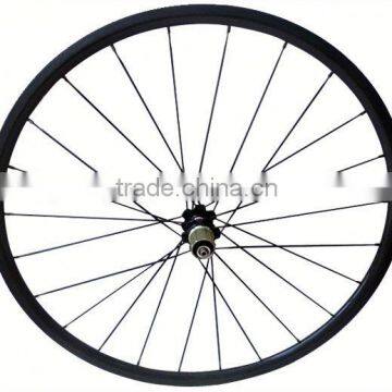 High quality 700c road bicyle for clincher or tubular carbon wheelset 3 spoke bike wheels