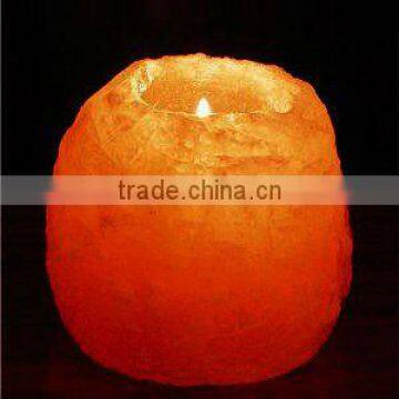 natural salt candle