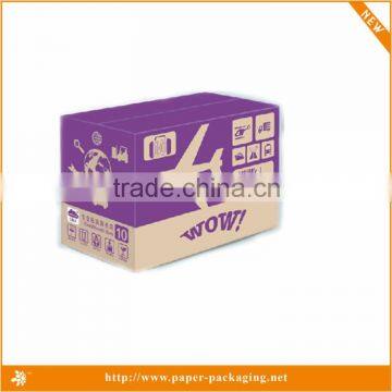 Offset craft die cut corrugated paper board grapes packing boxes