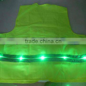 custom safety led vest