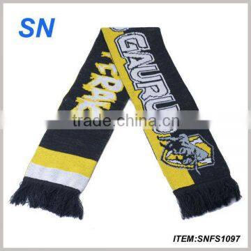 2015 Newest fashion alibaba express fan scarf manufacturer