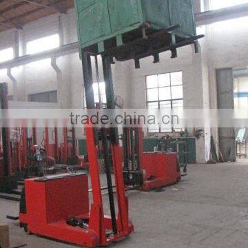 Top Grade Counter Balanced Adjustable Electric Forklift Stacker photo-3