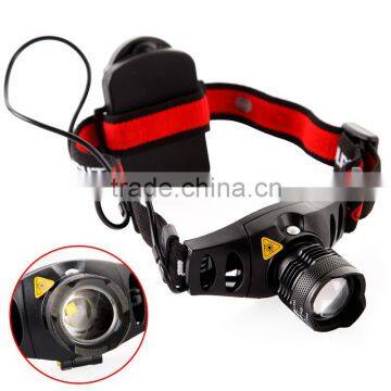 High quality bright Q5 LED Headlamp 4-mode 160Lumen aluminum alloy Zoomable camping Headlight Zoom in/out for cycling climbing