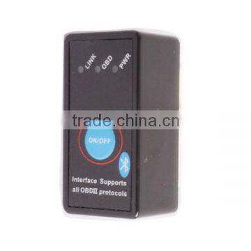 Super Mini Low Price Elm327 V2.1 Bluetooth OBD2 V1.5 Scan Tool With On/Off Button photo-3
