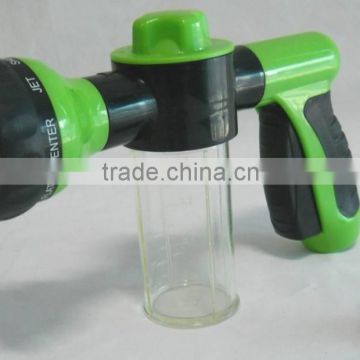 Bubble gun, high pressure washing water gun, fertilizing gun, garden hoses Pet cleaning gun