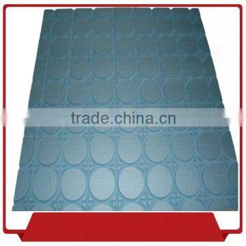Heat resistant material embossed XPS insulation board of floor heating