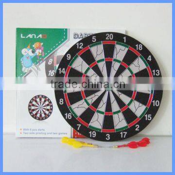 17'' flocked dartboard