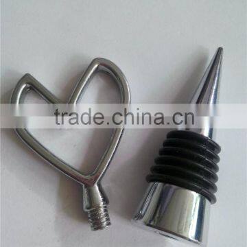 Popular heart shape wine stopper exist mold