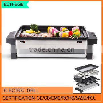 Removable electric grill