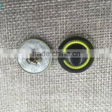 Two kinds patterns combined clothing rivet button for jeans