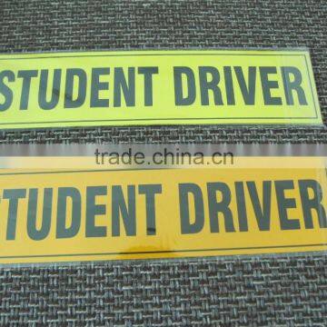 different printed magnetic bumper stickers (M-C166)