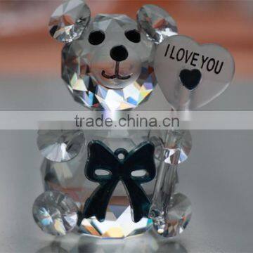 crystal bear little Crystal Gift for girls Home Decoration