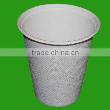 FDA biodegradable sugarcane 8oz paper cup