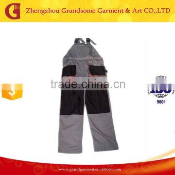 Best Price Workwear Overalls, Durable Bib Pants with knee Patches