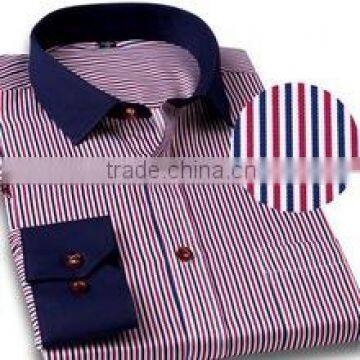Mens Stripes Dress Shirts Business Shirts photo-2