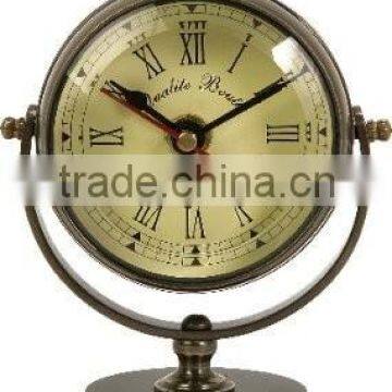 VINTAGE NAUTICAL TABLE CLOCK-HOME DECOR TABLE CLOCK 2071