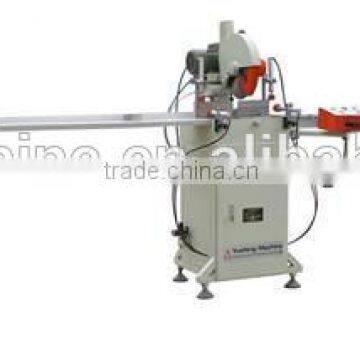 Single head welding weld machine PVC doors and windows machinery/PVC window door profile cutting saw