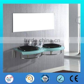 popular factory wholesale fashionable style bath glass basin