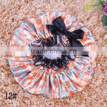 lace bowknot shower bath cap