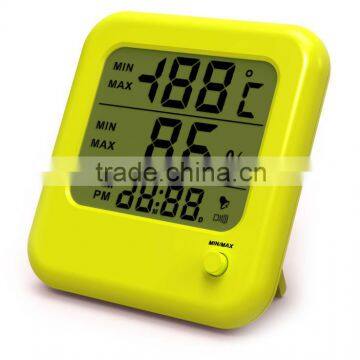 Simple Acrylic Large LCD Thermo Hygrometer XY-PD009