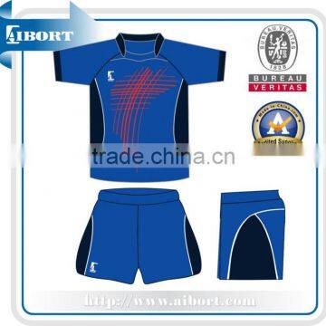 SUBRG-832 100% polyester sublimated rugby training kits