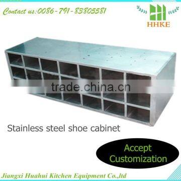 Made in China Stainless steel metal shoe rack for sale could be customizated