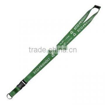 Printed GREEN lanyard