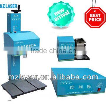 China Cheap! Metal Part Engine Serial Number Flange Nameplate CNC Desktop Pneumatic Marking Machine