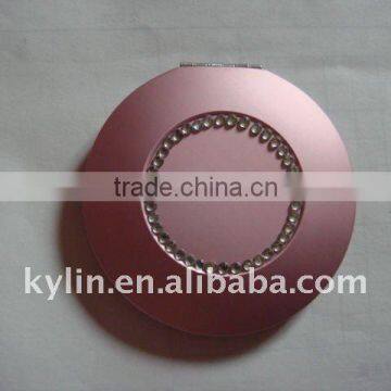 metal two side compact Mirrors