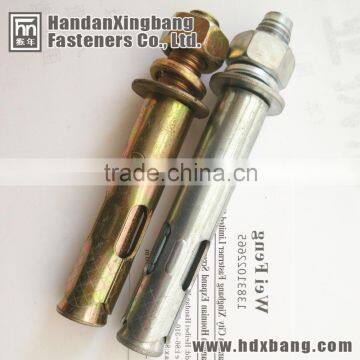 expanding hex nut sleeve anchor with zinc plated made in hebei handan