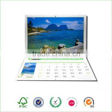 2017 A1 size wire-o bound wall calendar