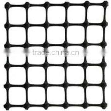 Biaxial geogrid for mining