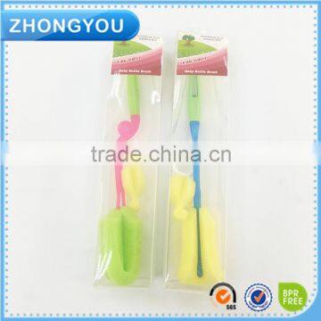 Sponge Bottle Cleaning Brush With Plstic Handle photo-2