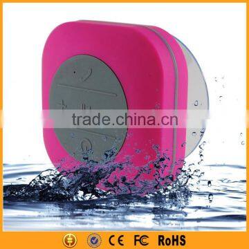 Hot Sale 2016 Portable Speaker Bluetooth Waterproof with Suction Cup