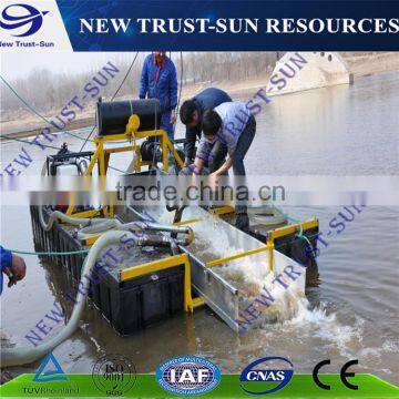 high recovery rate good mining dredger for sale