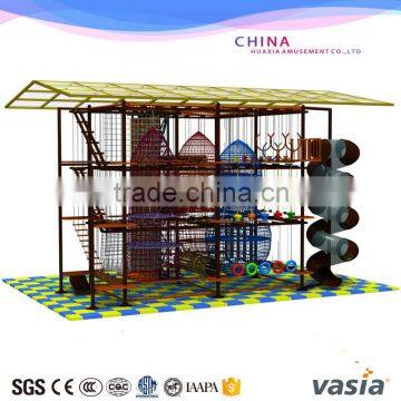 Commercial indoor obstcle rope coures with climbing wall                        
                                                                                Supplier's Choice