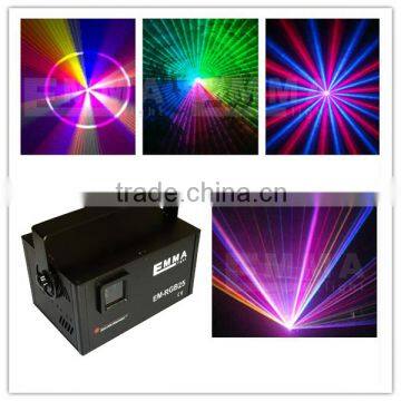 disco rgb full color animation laser light 3 watt laser